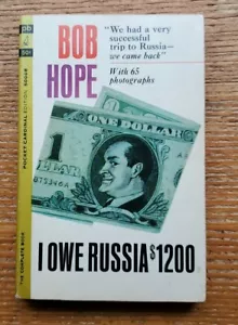 Bob Hope I Owe Russia $1200 1963 Paperback - Bild 1 von 2