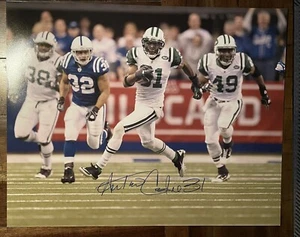 Antonio Cromartie SIGNIERT handsigniert 16x20 New York NY JETS - K9 COA Playoff Bild - Bild 1 von 1