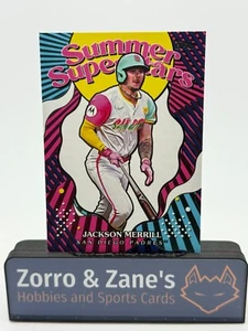 Jackson Merrill 2025 Topps Series 2  Summer Superstars Padres SS-35 - Picture 1 of 2