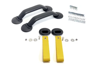 Interior Door Pull Handle Hardware Kit for Porsche 911 930 964RS YELLOW-74-1994 - Picture 1 of 2