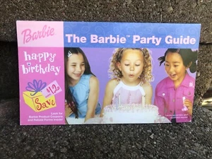 Barbie Mattel 2002 - Guía de fiesta - Folleto #2 - Imagen 1 de 3