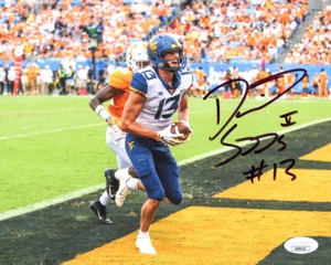 David Sills Signed West Virginia Mountaineers 8x10 Photo JSA - Picture 1 of 1