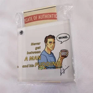 = Wizard World Kevin Alejandro Never Get Between A Man And His Pudding w/ Auto - Picture 1 of 3