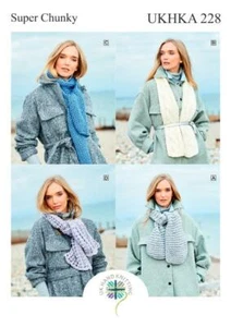 Damen Schals - Strickmuster in super grob - UKHKA 228 - Bild 1 von 2