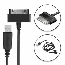 Cavo USB Dati per Samsung GT-P6810 GT-P1000 Galaxy Tab Filo ricarica nero