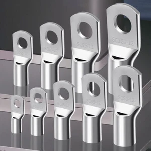 Copper Tube Terminals Terminal Battery Welding Ring Crimp Cable Lugs (All Sizes) - Picture 1 of 29