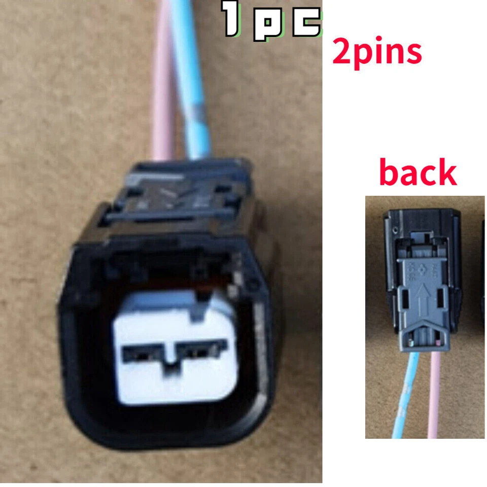 2pins Fuel Injector Connector Plug for Hyundai LA FESTA Mistraix35 Tucson Sonata - Image 1 of 1