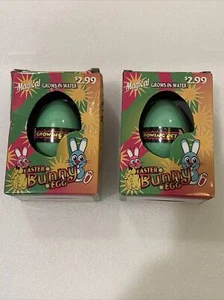 Magical grows and water Easter bunny egg Vintage set of two￼ - Picture 1 of 6