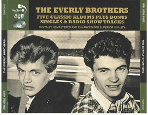 The Everly Brothers: Five Classic Albums (4-Disc Set) (CD, 2012) RARE!!! #69 - Picture 1 of 2