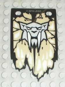 Drapeau plastique LEGO CHIMA Plastic Flag 20174 / Set 70232 Saber-tooth Tiger  - Imagen 1 de 1