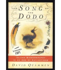 Song of the Dodo Island Extinctions Endangered Species Island Ecology Science - Picture 1 of 1