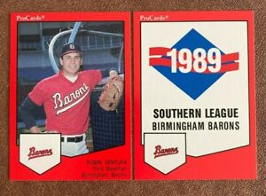 1989 Pro Cards Birmingham Barons Team Set White Sox 31 Cards Robin Ventura