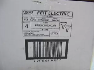Feit Electric 90-Watt Equivalent PAR38 Dimmable CEC Title 20 Outdoor 90+ E26 8PK - Picture 1 of 2