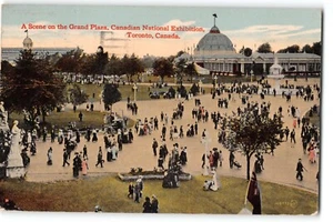 AK Grand Plaza Canadian National Exhibition Toronto Kanada 1919 Handcolor - Bild 1 von 2