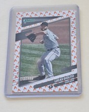 2021 Panini Donruss On Fire /75 Lucas Giolito #90.1