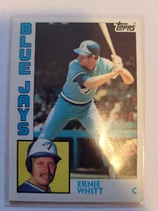 1984 TOPPS ERNIE WHITT #506 NM   - Picture 1 of 1