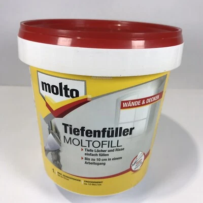 Molto Tiefenfüller, Moltofill, zum Ausbessern tiefe Löcher, 1 Kg  (22) - Bild 1 von 2
