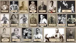 2020 LJACards "Legends of the Ring" storia delle carte collezionabili di wrestling ACEO - Foto 1 di 2
