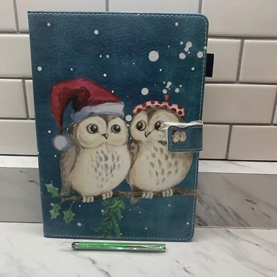 Funda Ipad Air 3 con Stylet 10.5 Búhos de Navidad Nueva en Paquete Foto 1 de 4