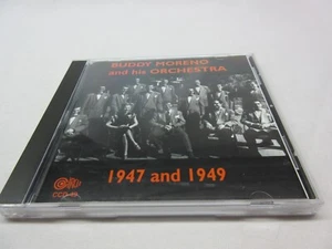 Buddy Moreno and His Orchestra, 1947 and 1949 by Moreno, Buddy (CD, 1999) Tested - Afbeelding 1 van 2