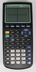 Texas Instruments TI-83 Plus, Graphing Scientific Calculator, Black w/Batteries - Picture 1 of 5