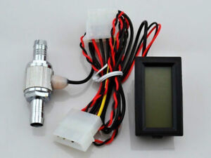 NEW DIGITAL LED THERMOMETER WITH PROBE FOR COMPUTER LIQUID WATER COOLING SYSTEM