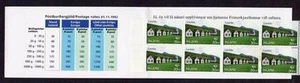 ICELAND 1995 FARMHOUSES booklet SC#799a MNH FRESH CV$10.00 E11 - Picture 1 of 2