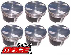 SET OF 6 MACE PISTONS FOR HOLDEN STATESMAN WL WM ALLOYTEC LY7 3.6L V6 - Picture 1 of 1