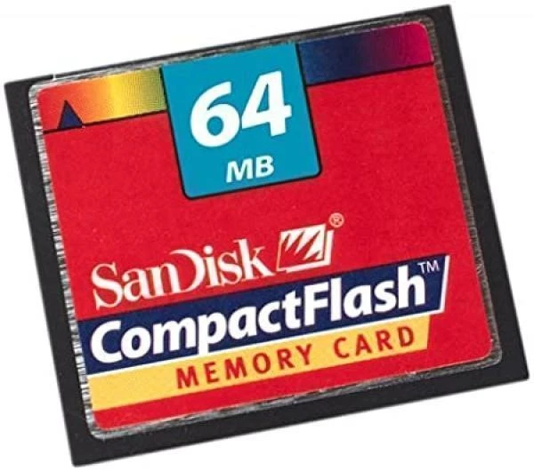 Vintage SanDisk 64 MB CompactFlash Card (SDCFB-64-768) - Image 1 of 1