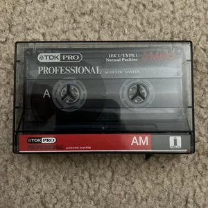 NEU TDK PRO AM 60 Acoustic Master Kassette Band offene Verpackungen - Bild 1 von 3