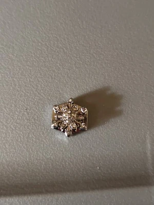 Серебряный амулет Keep Collective Key Snowflake образец Lose Sales L36 - Изображение 1 из 2