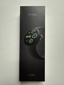 Google - Pixel Watch 3 (41mm) Smartwatch with Obsidian Band - Wi-Fi - Matte B... - Picture 1 of 2