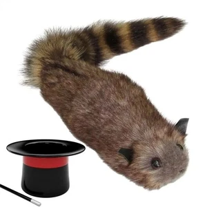 Magician Props Rocky Raccoon Magic Funny Pranks Raccoon Magic Tricks Close Up - Picture 1 of 11