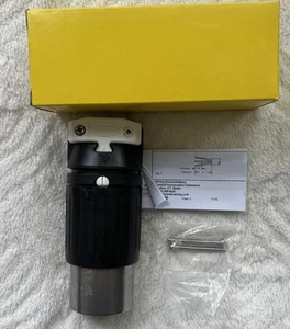 NEU HUBBELL HBL3763C TWIST LOCK STECKER - Bild 1 von 5