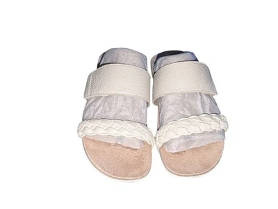 Vionic Jeanne Women's Size 7 Slide Arch Support Sandals Cream Comfort Slides - Image 1 of 4