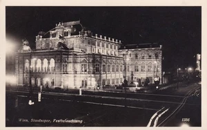 Postcard - Vienna / State Opera - Festive Lighting (61) - Picture 1 of 2