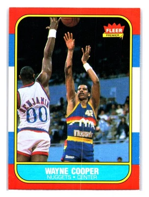 Уэйн Купер 1986-87 Fleer No18 Denver Nuggets - Изображение 1 из 2