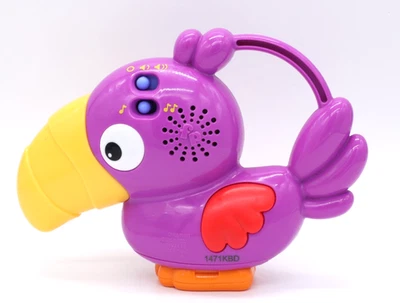 Fisher Price Rainforest Music & Lights Deluxe Gym Purple Toucan Bird - Image 1 of 4