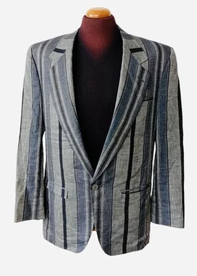 Chaqueta Blazer Vintage Años 80 Gianni Versace Lino Miami Vice Foto 1 de 4