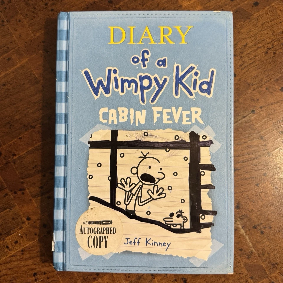 Diary of a Wimpy Kid # 6 : Cabin Fever by Jeff Kinney (2011, Hardcover) - Image 1 of 2