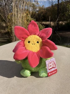 Neu mit Etikett Bum Bumz von Russ Dan Daisy Mystery SpringBumz rosa Blume 7,5 Zoll Plüsch NEU - Bild 1 von 5
