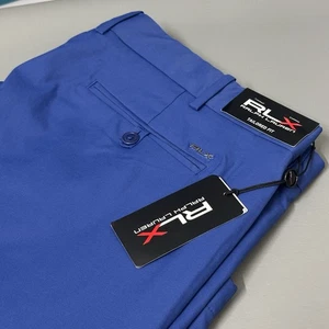 RLX Ralph Lauren Golf Pants Tailored Fit Mens Sz 40x32 Royal Navy Blue - Picture 1 of 19