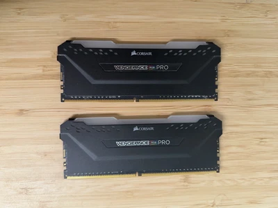 Corsair Vengeance RGB PRO 16GB (2x8GB) DDR4 3600MHz RAM CMW16GX4M2C3600C18 - Image 1 of 2