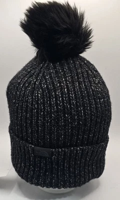 Gorro The North Face tejido blanco y negro pompón para mujer talla OS Foto 1 de 4
