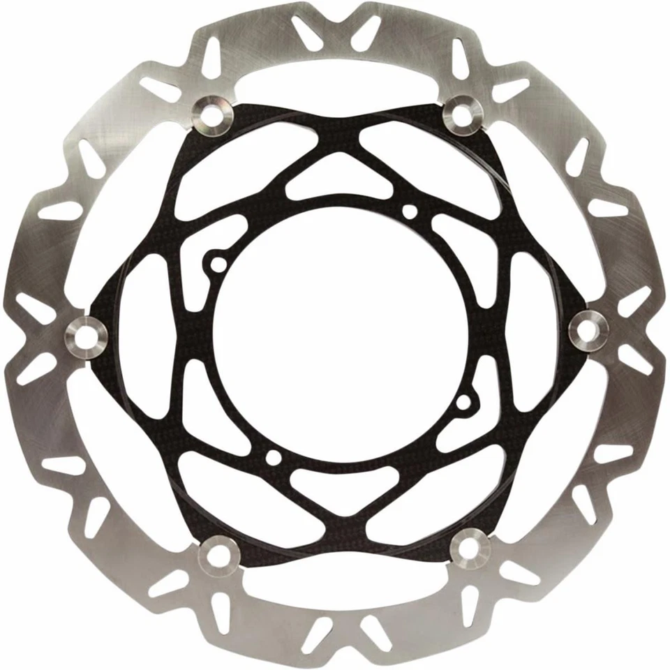 Kit de rotor de freno de contorno aspecto de fibra de carbono Ebc SMX6184K9 Supermoto Foto 1 de 3