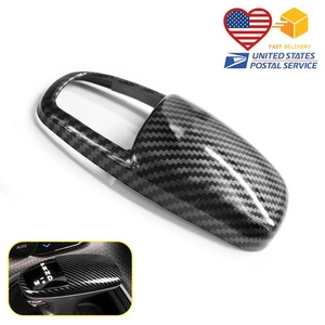 ABS Gear Shifter Knob Cover Trim Sticker  For Dodge Challenger 2015-2024 Black - Picture 1 of 14