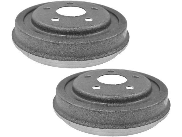 Rear Brake Drum Set For 1985-1989 Chrysler LeBaron GTS 1986 1987 1988 YY983QK - Image 1 of 1