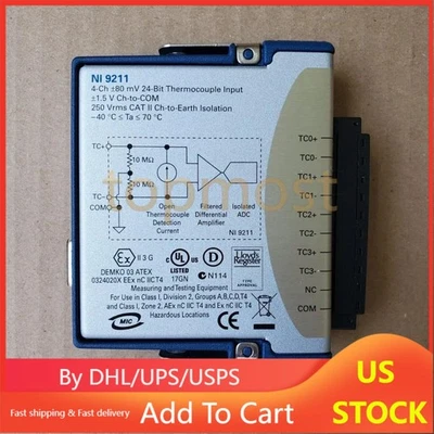 NEW National Instruments NI9211 NI-9211 FAST SHIPPING - Image 1 of 4
