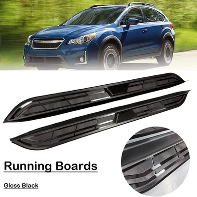 Fits For Subaru XV Crosstrek GP 2013-2017 Running Boards Side Steps upgrade - Image 1 of 4