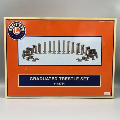Lionel  Graduated Trestle Set • 6-12754 • Set of 22 • Excellent Condition - Image 1 of 2
